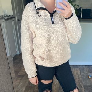 Victoria Secret Sherpa Quarterzip